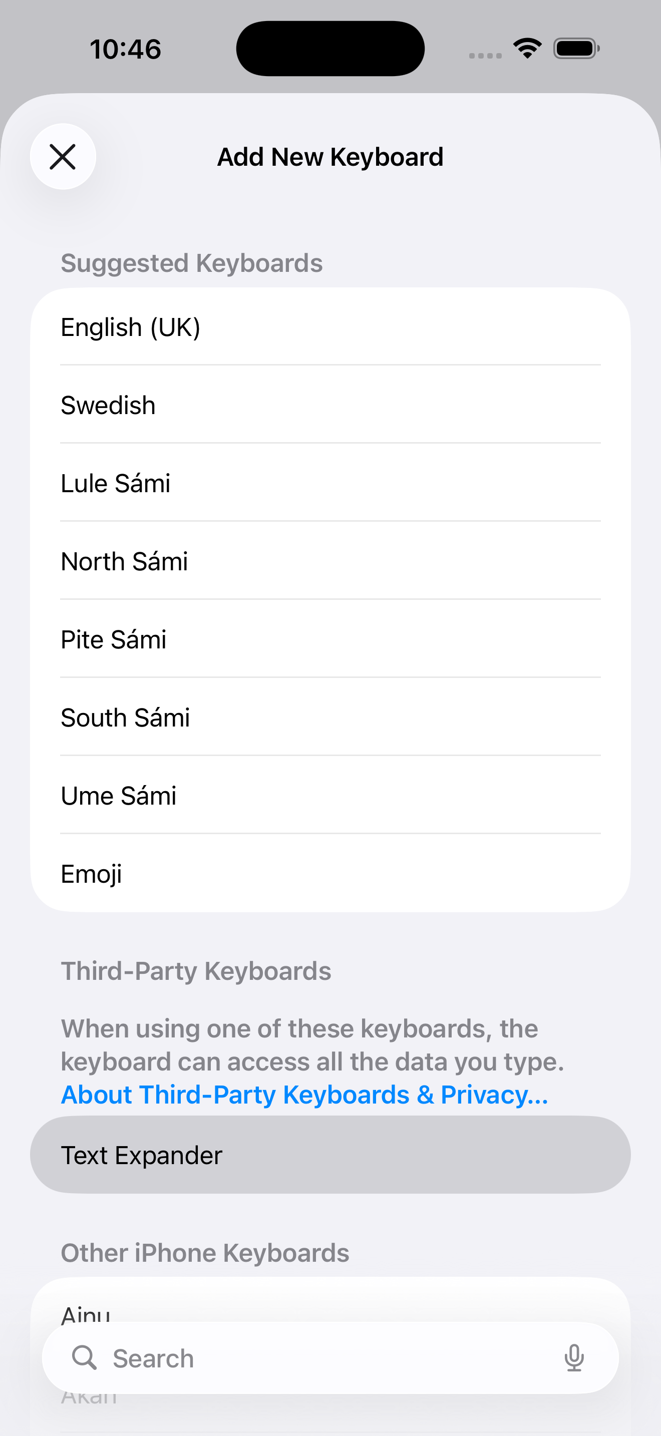 Add Text Expander